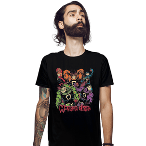 Shirts Fitted Shirts, Mens / Small / Black Morgue Stars