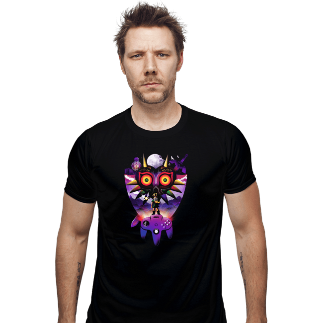 Secret_Shirts Fitted Shirts, Mens / Small / Black Hero Adventure
