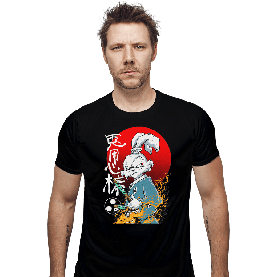 Shirts Fitted Shirts, Mens / Small / Black Fighter Rabbit