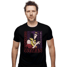 Load image into Gallery viewer, Shirts Fitted Shirts, Mens / Small / Black Honky Tonk Woman
