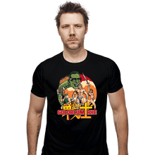 Load image into Gallery viewer, Shirts Fitted Shirts, Mens / Small / Black Goldblum Axe
