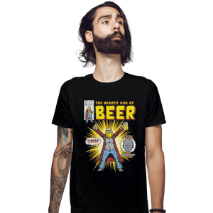 Shirts Fitted Shirts, Mens / Small / Black God Of Beer
