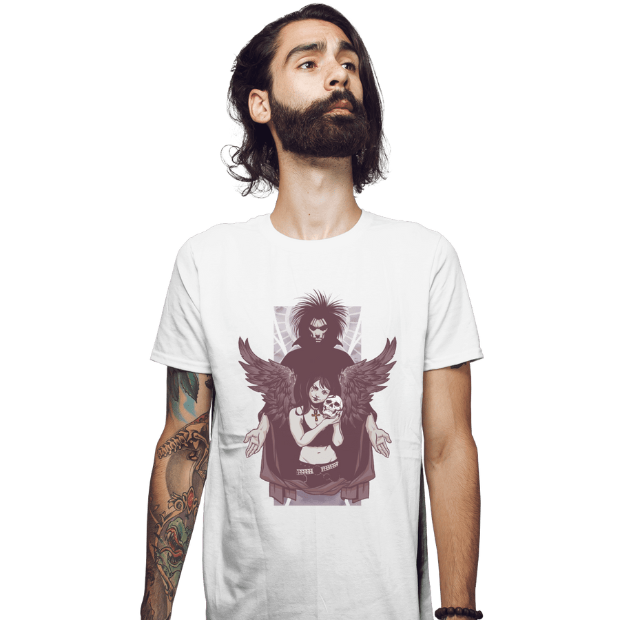 Shirts Fitted Shirts, Mens / Small / White Death And Sandman