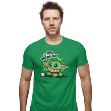 Load image into Gallery viewer, Shirts Fitted Shirts, Mens / Small / Irish Green My Little Womp Rat
