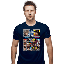 Load image into Gallery viewer, Daily_Deal_Shirts Fitted Shirts, Mens / Small / Navy Time Fighters 3rd vs 4th
