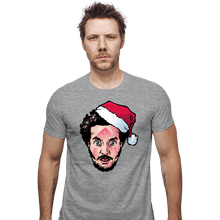Load image into Gallery viewer, Daily_Deal_Shirts Fitted Shirts, Mens / Small / Sports Grey Marv-Y Christmas
