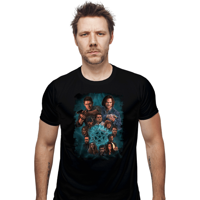 Shirts Fitted Shirts, Mens / Small / Black The Winchesters