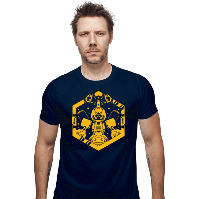 Shirts Fitted Shirts, Mens / Small / Navy Kabuto Type Robot