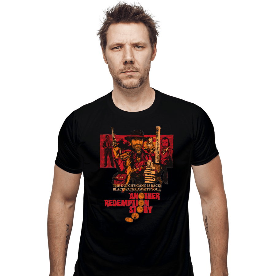 Shirts Fitted Shirts, Mens / Small / Black Another Story Of Redemption