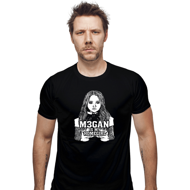 Secret_Shirts Fitted Shirts, Mens / Small / Black M3gan is my Homegirl