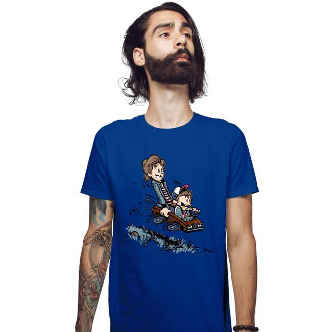 Shirts Fitted Shirts, Mens / Small / Royal Blue Pretty Dang Good Babysitter