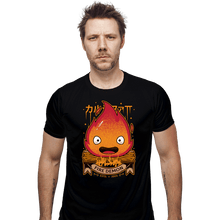 Load image into Gallery viewer, Shirts Fitted Shirts, Mens / Small / Black The Fire Demon
