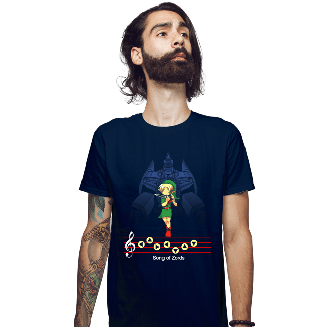 Shirts Fitted Shirts, Mens / Small / Navy Song Of Zords