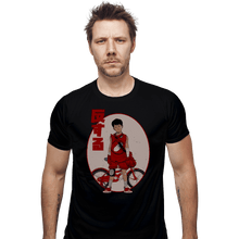 Load image into Gallery viewer, Shirts Fitted Shirts, Mens / Small / Black Kaneda Rebel
