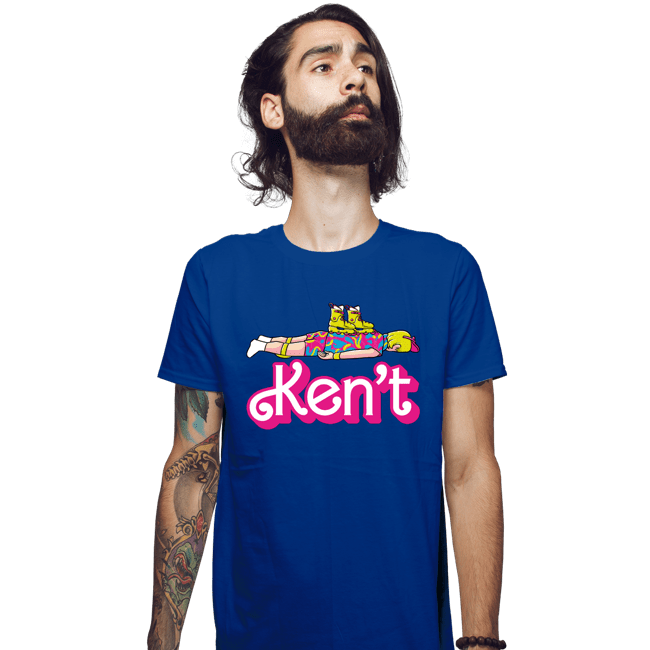 Daily_Deal_Shirts Fitted Shirts, Mens / Small / Royal Blue Ken't