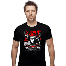 Load image into Gallery viewer, Daily_Deal_Shirts Fitted Shirts, Mens / Small / Black King Of Horror
