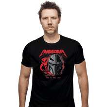 Load image into Gallery viewer, Shirts Fitted Shirts, Mens / Small / Black Make Them Disappear
