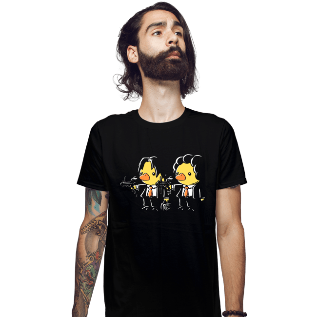 Secret_Shirts Fitted Shirts, Mens / Small / Black Duck Fiction