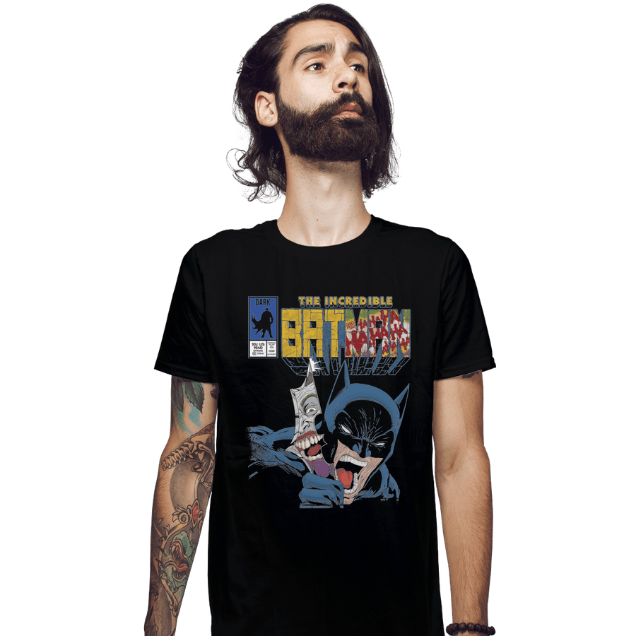 Shirts Fitted Shirts, Mens / Small / Black The Incredible Bat