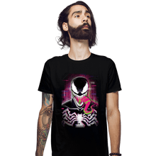 Load image into Gallery viewer, Secret_Shirts Fitted Shirts, Mens / Small / Black Venom Glitch
