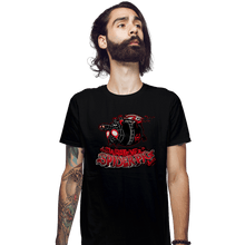 Load image into Gallery viewer, Secret_Shirts Fitted Shirts, Mens / Small / Black Spider-Pig - 1610
