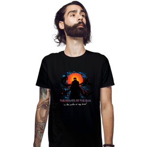 Shirts Fitted Shirts, Mens / Small / Black The Power Of The Sun