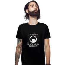 Load image into Gallery viewer, Shirts Fitted Shirts, Mens / Small / Black Black Mesa
