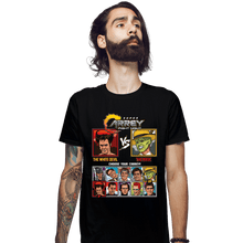 Load image into Gallery viewer, Daily_Deal_Shirts Fitted Shirts, Mens / Small / Black Jim Carrey Fight Night
