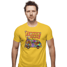 Load image into Gallery viewer, Last_Chance_Shirts Fitted Shirts, Mens / Small / Daisy Flower Power
