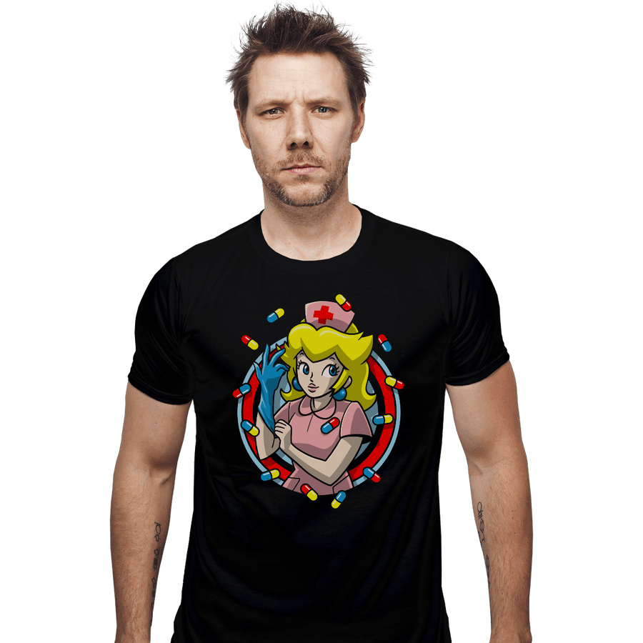 Shirts Fitted Shirts, Mens / Small / Black Nurse Toadstool