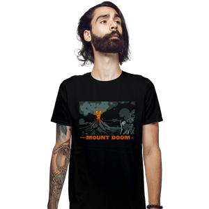 Shirts Fitted Shirts, Mens / Small / Black Visit Mount Doom