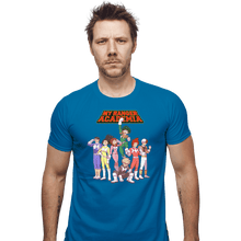 Load image into Gallery viewer, Shirts Fitted Shirts, Mens / Small / Sapphire My Ranger Academia

