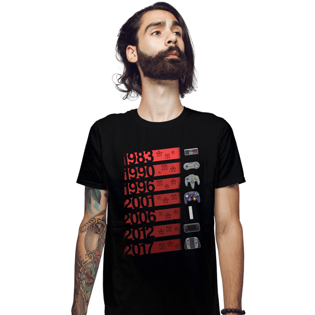 Daily_Deal_Shirts Fitted Shirts, Mens / Small / Black Play With Power
