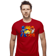Load image into Gallery viewer, Secret_Shirts Fitted Shirts, Mens / Small / Red Robrofist
