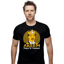 Load image into Gallery viewer, Shirts Fitted Shirts, Mens / Small / Black Akeem
