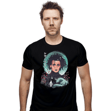 Load image into Gallery viewer, Shirts Fitted Shirts, Mens / Small / Black Ukiyo Edward
