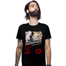Load image into Gallery viewer, Secret_Shirts Fitted Shirts, Mens / Small / Black Super Despair Fighter
