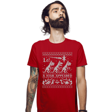 Load image into Gallery viewer, Secret_Shirts Fitted Shirts, Mens / Small / Red We Three Kings
