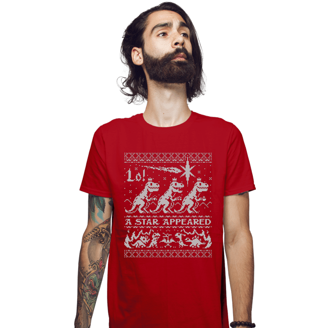 Secret_Shirts Fitted Shirts, Mens / Small / Red We Three Kings