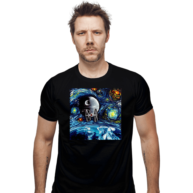 Last_Chance_Shirts Fitted Shirts, Mens / Small / Black Van Gogh Never Saw The Empire