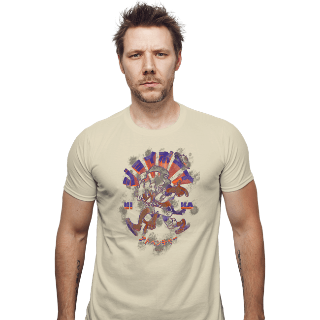 Daily_Deal_Shirts Fitted Shirts, Mens / Small / Sand Joyboy Adventure