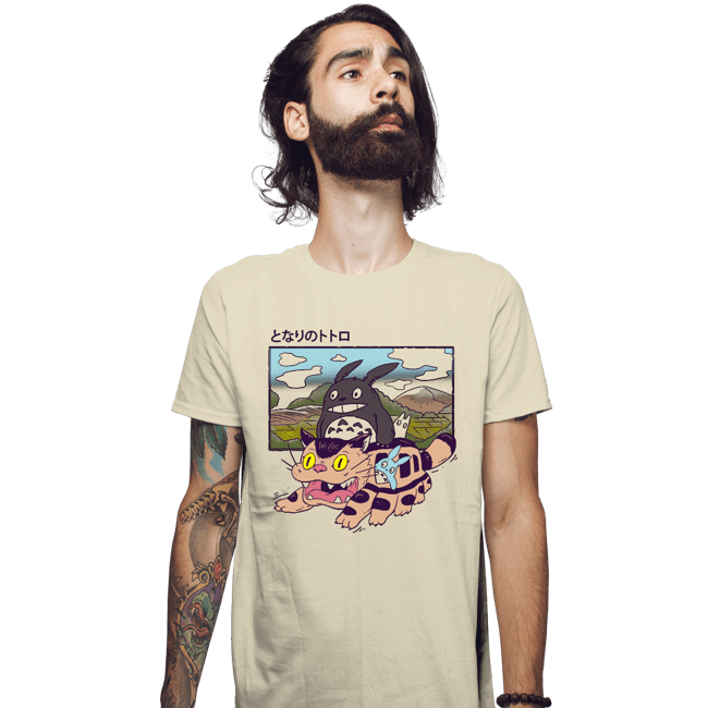 Shirts Fitted Shirts, Mens / Small / Sand Shonen Neighbors