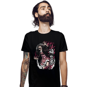 Secret_Shirts Fitted Shirts, Mens / Small / Black Rage Nezuko