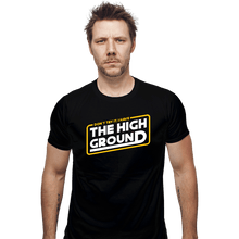 Load image into Gallery viewer, Shirts Fitted Shirts, Mens / Small / Black The High Ground
