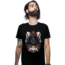 Load image into Gallery viewer, Shirts Fitted Shirts, Mens / Small / Black Dark Lord Samurai
