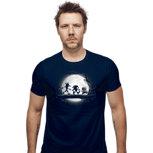 Load image into Gallery viewer, Shirts Fitted Shirts, Mens / Small / Navy Gaming Matata
