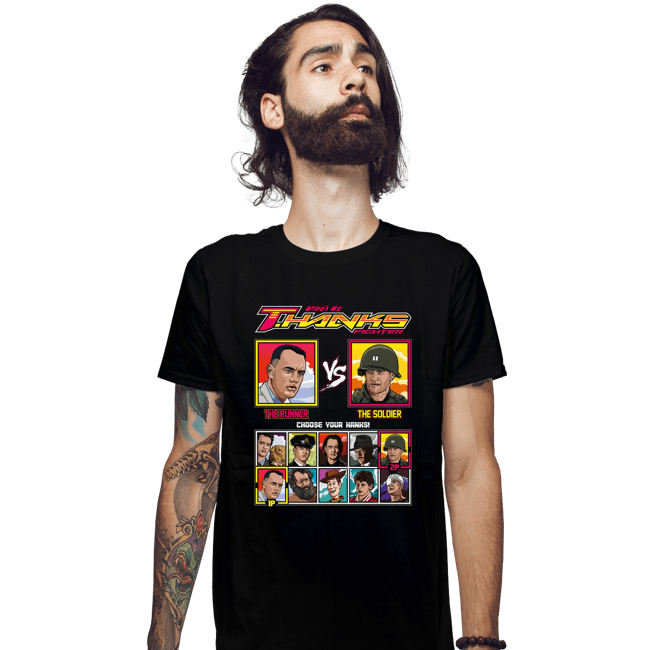 Shirts Fitted Shirts, Mens / Small / Black Tom Hanks Fighter