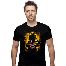 Load image into Gallery viewer, Daily_Deal_Shirts Fitted Shirts, Mens / Small / Black The Animatronic Chicken
