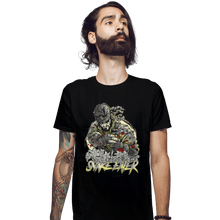 Load image into Gallery viewer, Shirts Fitted Shirts, Mens / Small / Black Snake Eater
