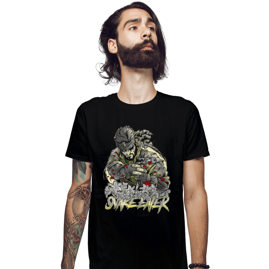 Shirts Fitted Shirts, Mens / Small / Black Snake Eater